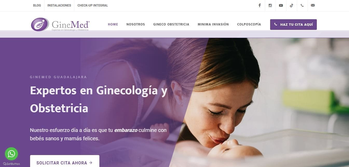 Diseño de páginas web para Clínicas